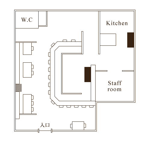 店内見取り図